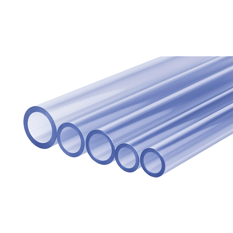 Clear PVC pipes