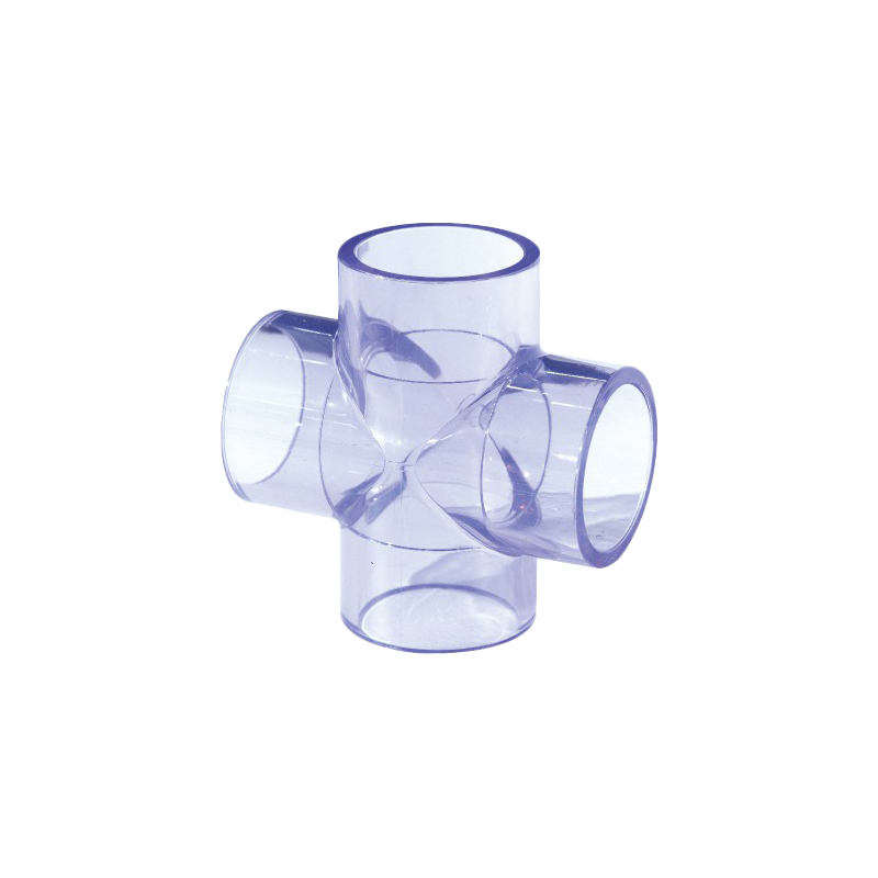 PVC Clear Cross Tees