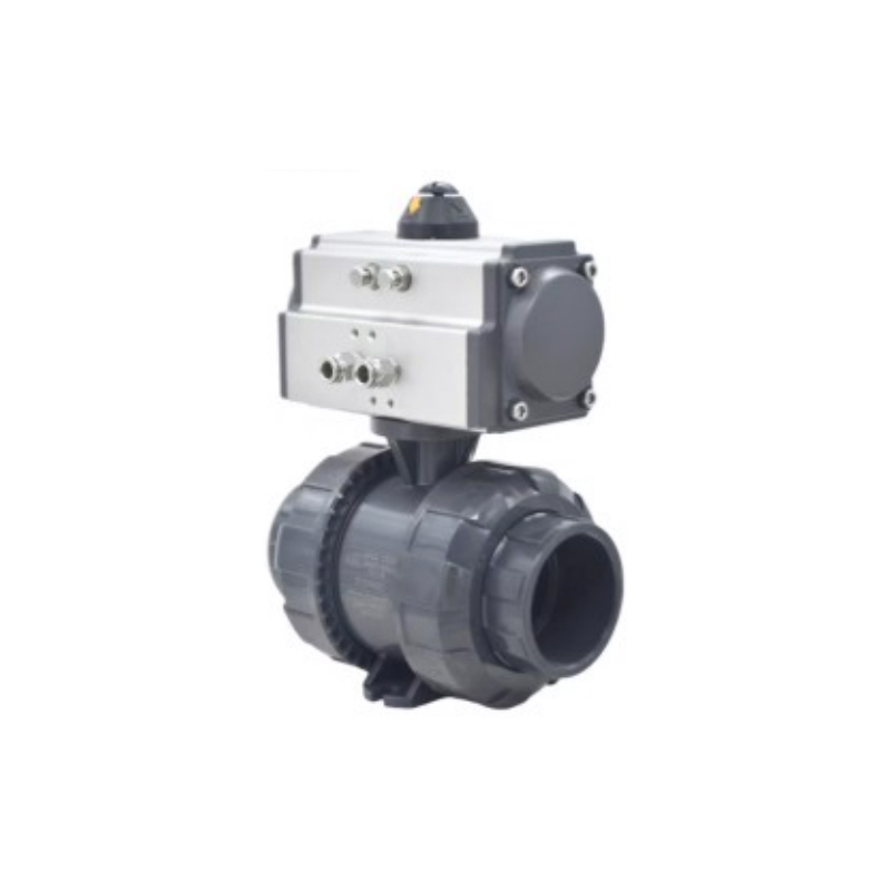UPVC Pneumatic True Union Ball Valves